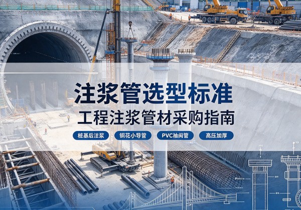 惠农注浆管选型标准